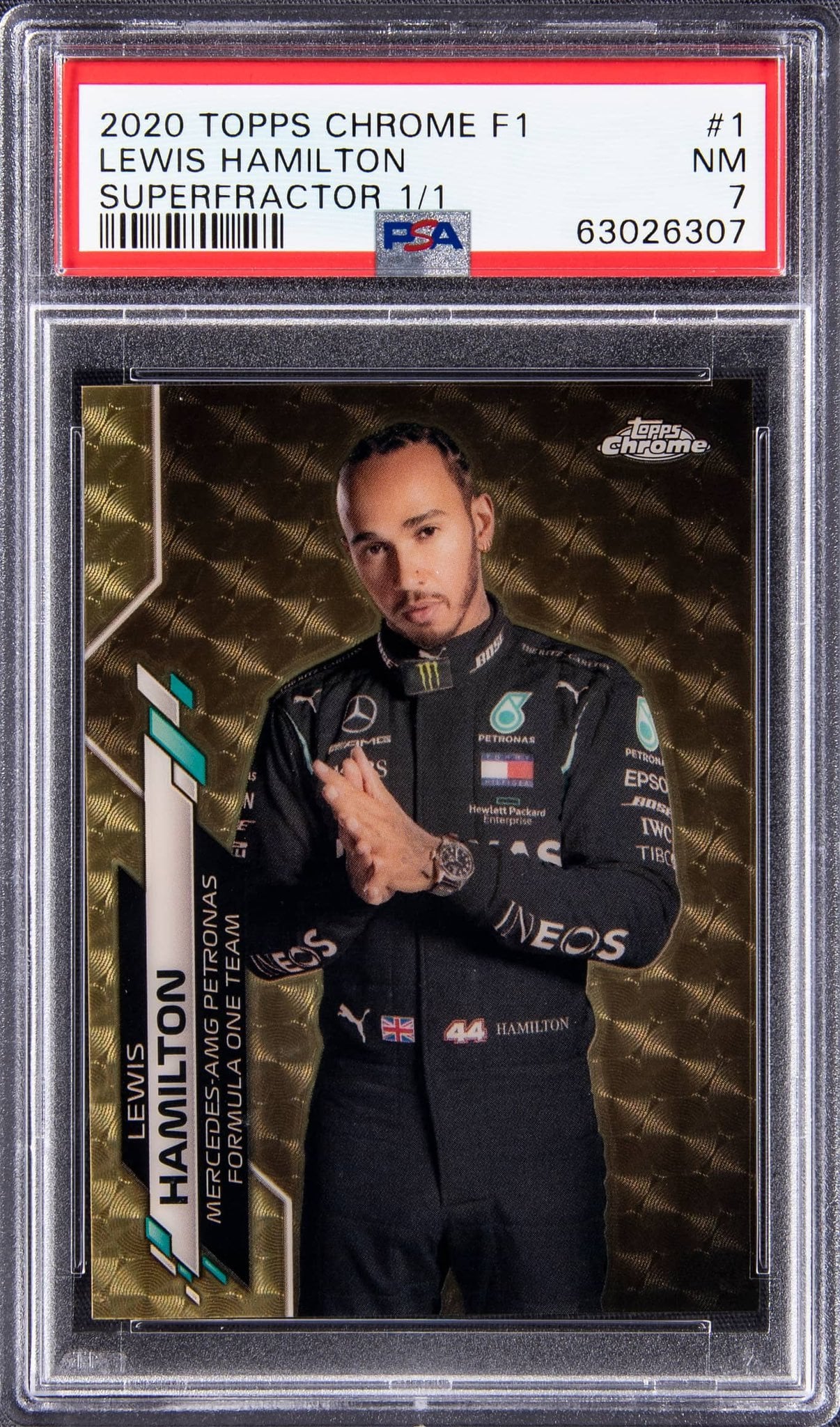 Goldin Auctions Sets New Record for Lewis Hamilton Rookie Card