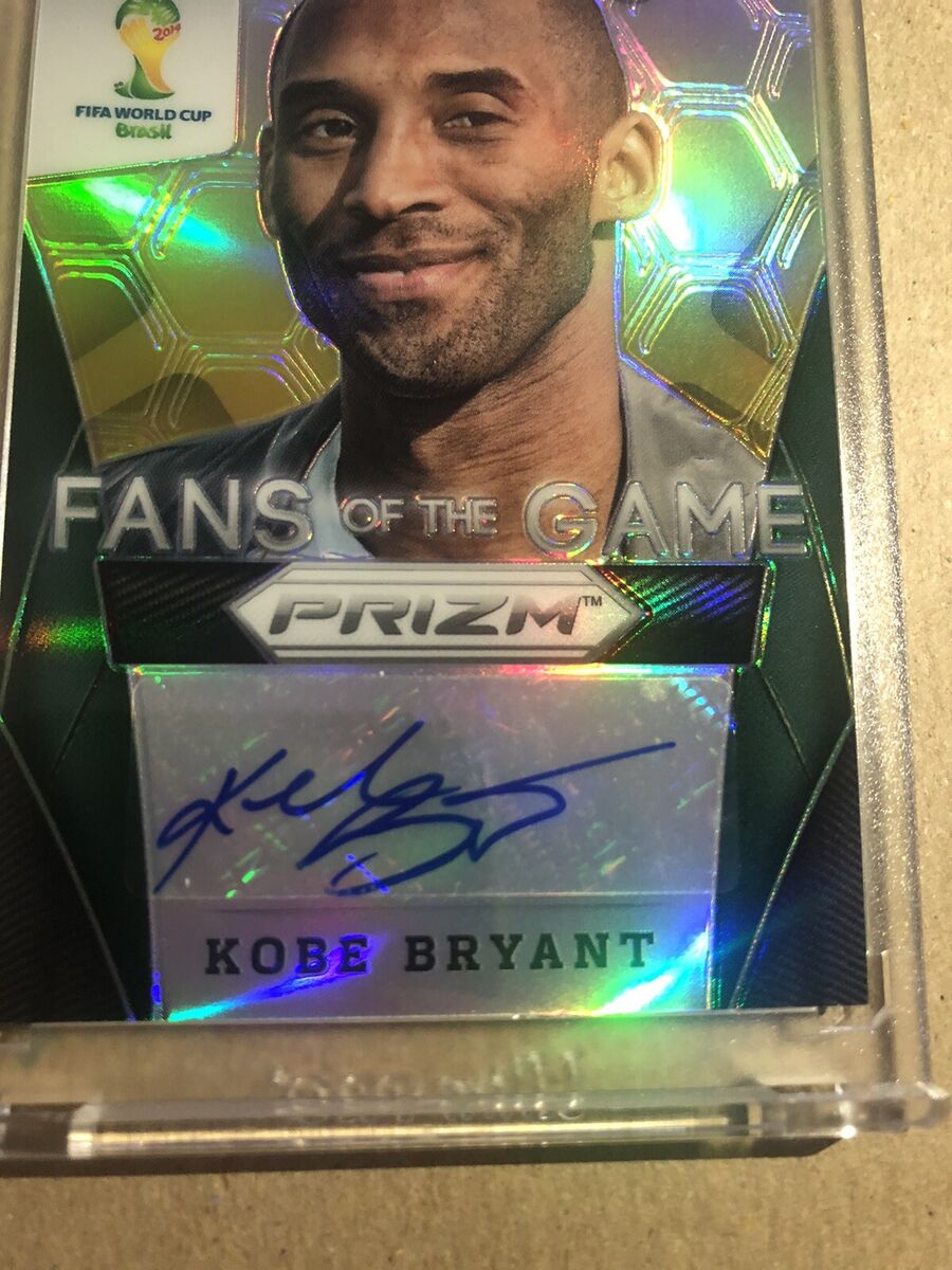 Uncovering the Rarity of 2014 Panini Prizm Kobe Bryant Fans of the Game Card