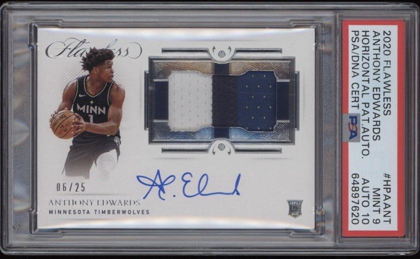 How Much Is the Anthony Edwards Rookie Card Worth? Updated Value Guide