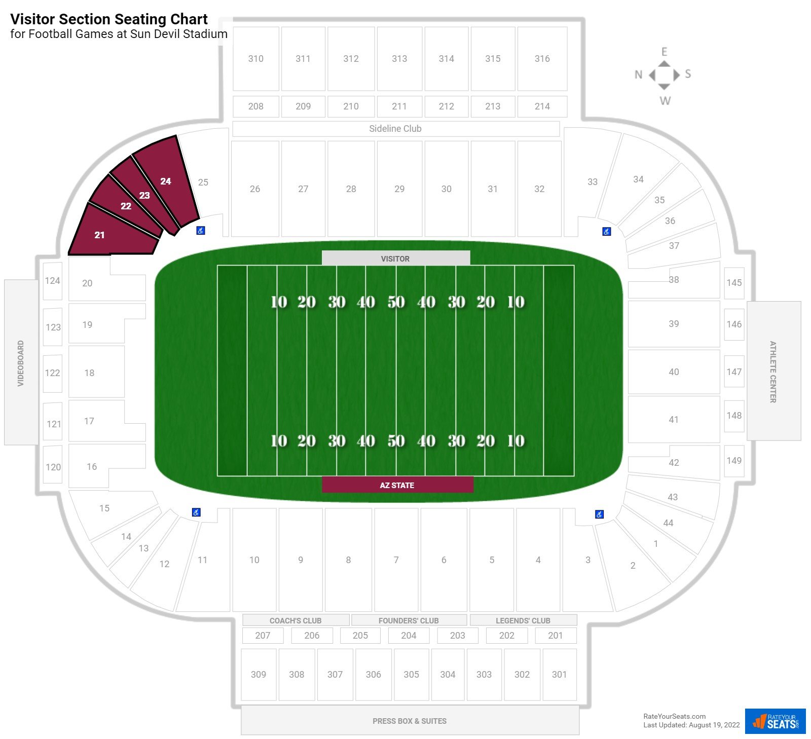 Sun Devils Stadium Seating Chart: Complete Guide for Arizona State Football Fans