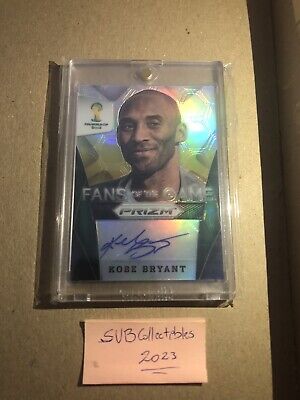 Uncovering the Rarity of 2014 Panini Prizm Kobe Bryant Fans of the Game Card