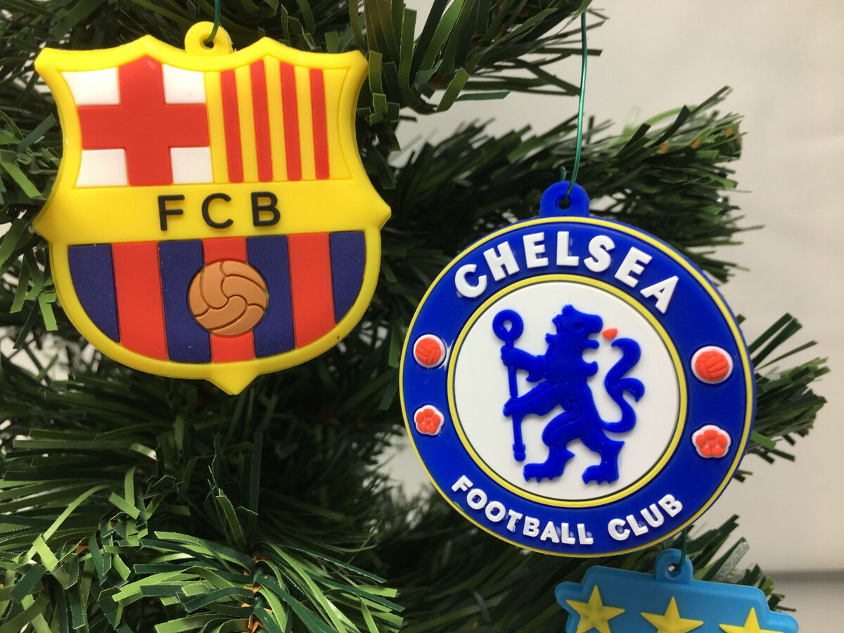 FC Barcelona Christmas Ornament – Unique Soccer Tree Decoration