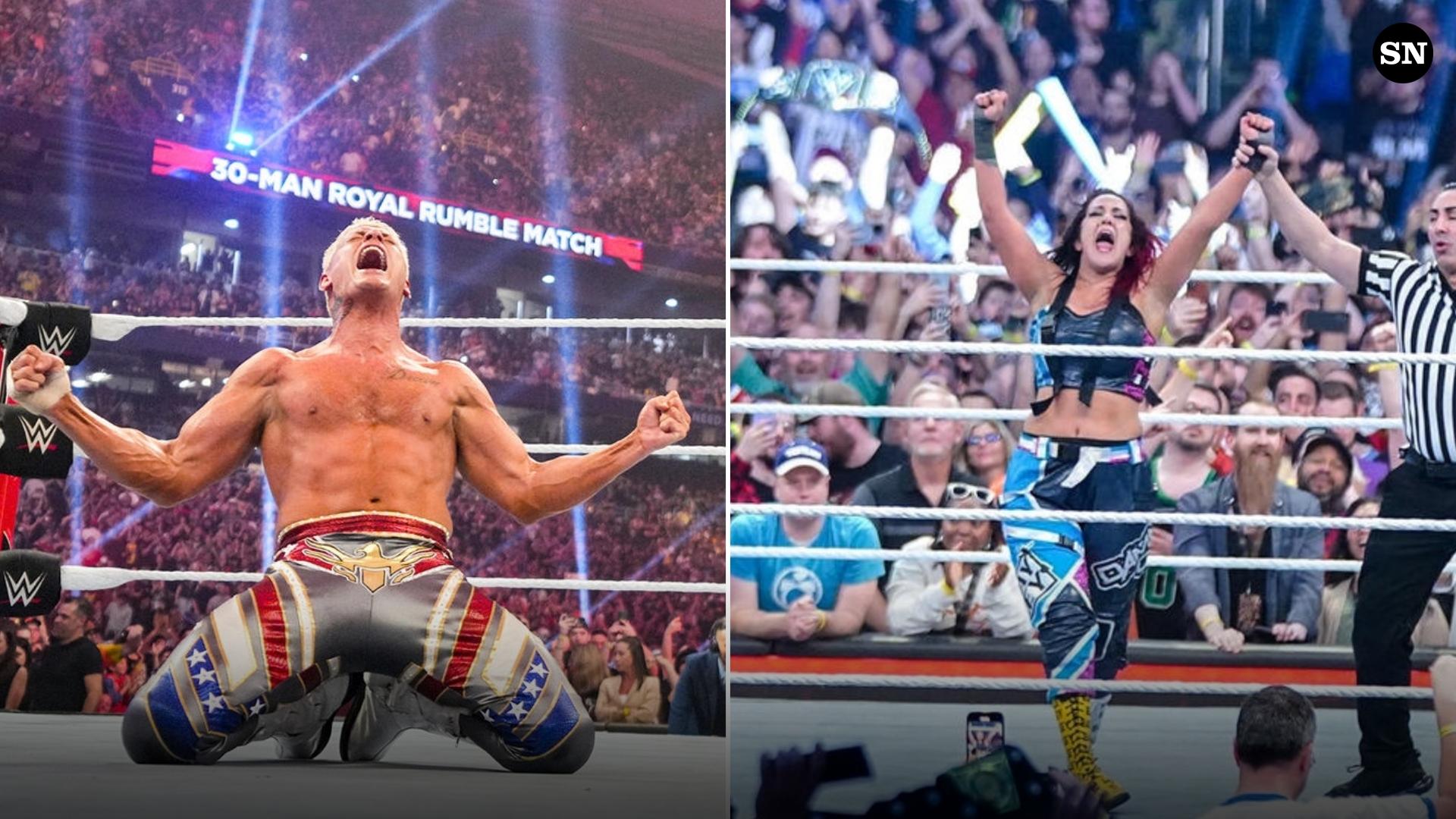 WWE Royal Rumble 2024 Results on Wrestleview: Bayley and Cody Rhodes Victorious