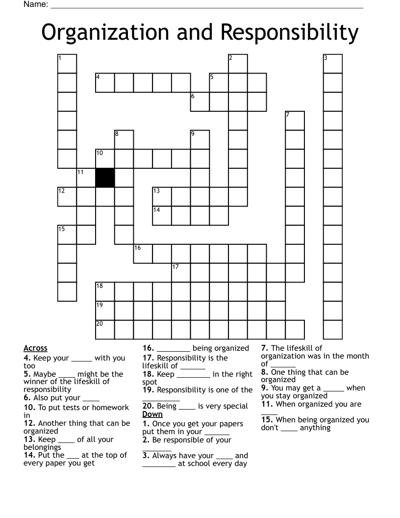 Entire Responsibility Crossword Clue Answer: ONUS Explained