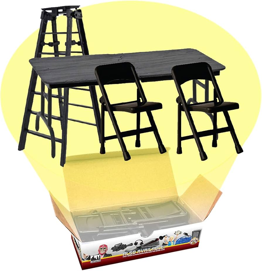 Essential WWE Tables, Ladders, and Chairs Accessories for Wrestling Fans