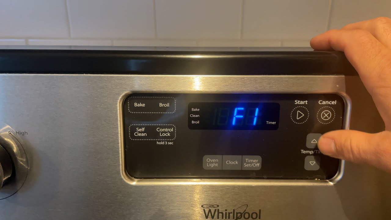 My Stove Says F1 What Does That Mean Easy Fixes Explained