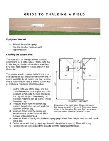 How to Chalk a Baseball Field: Your Step-by-Step Guide for a Flawless Finish