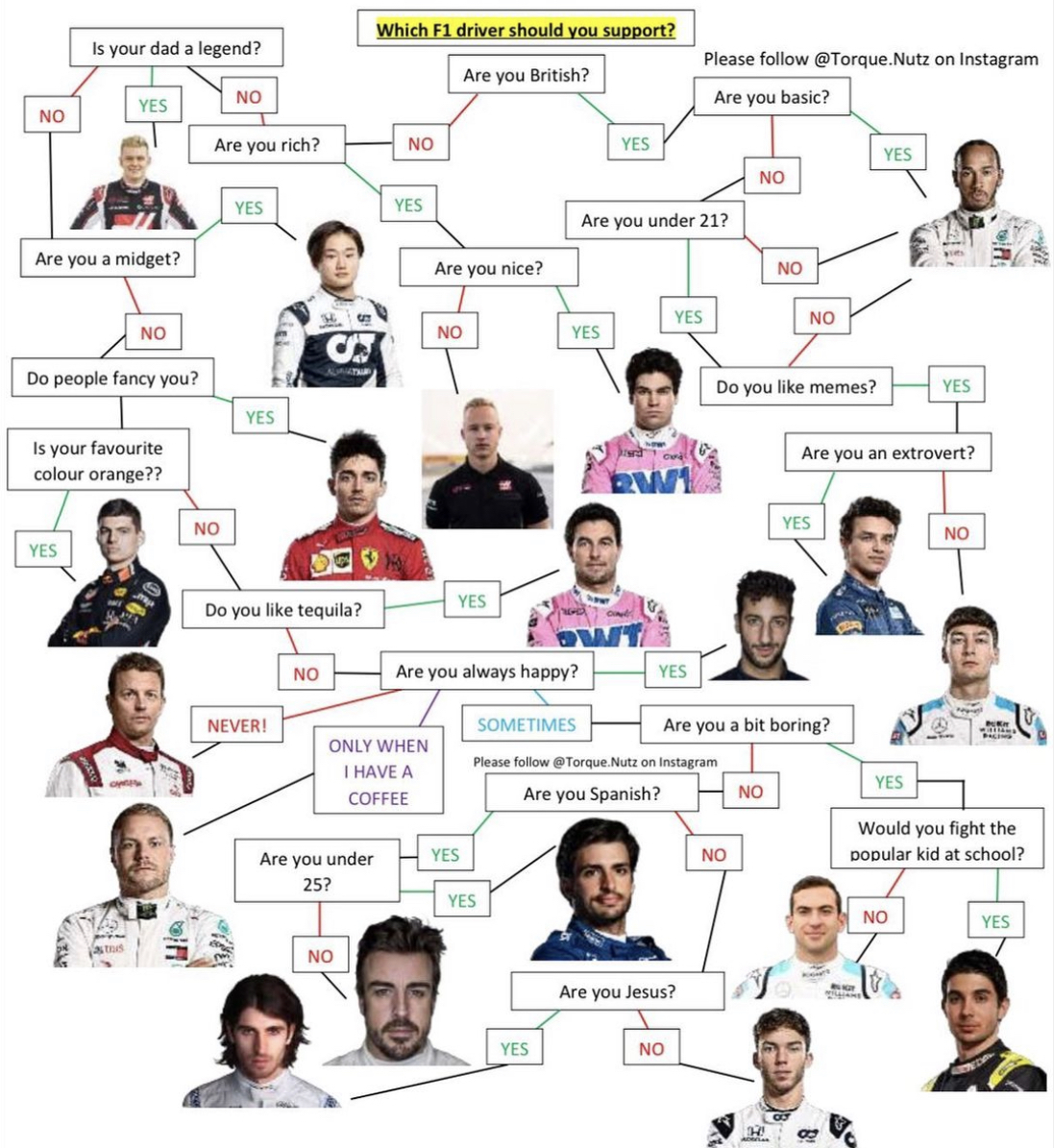 what f1 team should i support