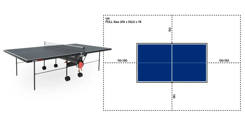 Unsure What Size is a Table Tennis Table? Heres Your Answer