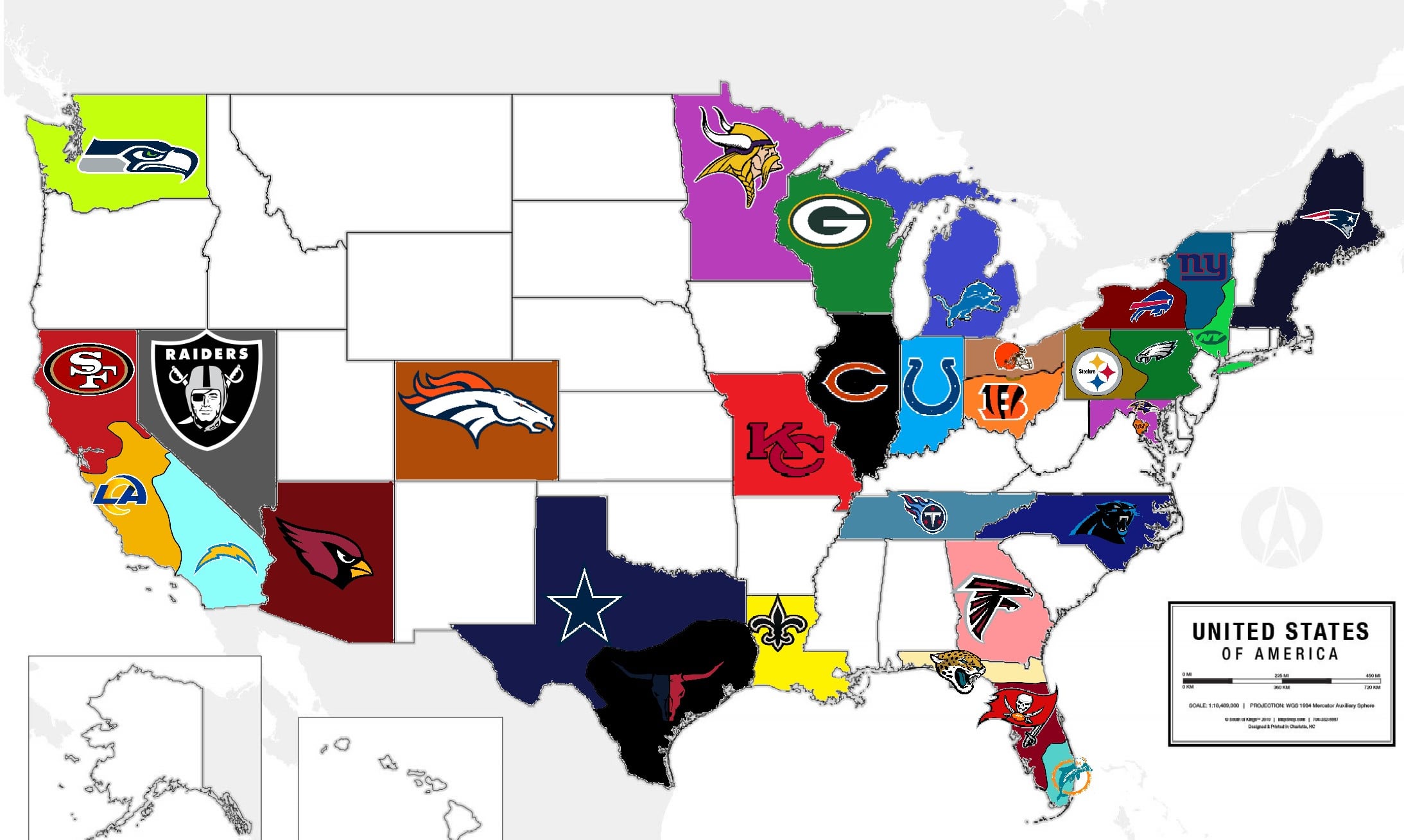 NFL Imperialism Map How to Make Your Own (Quick and Easy Tutorial)