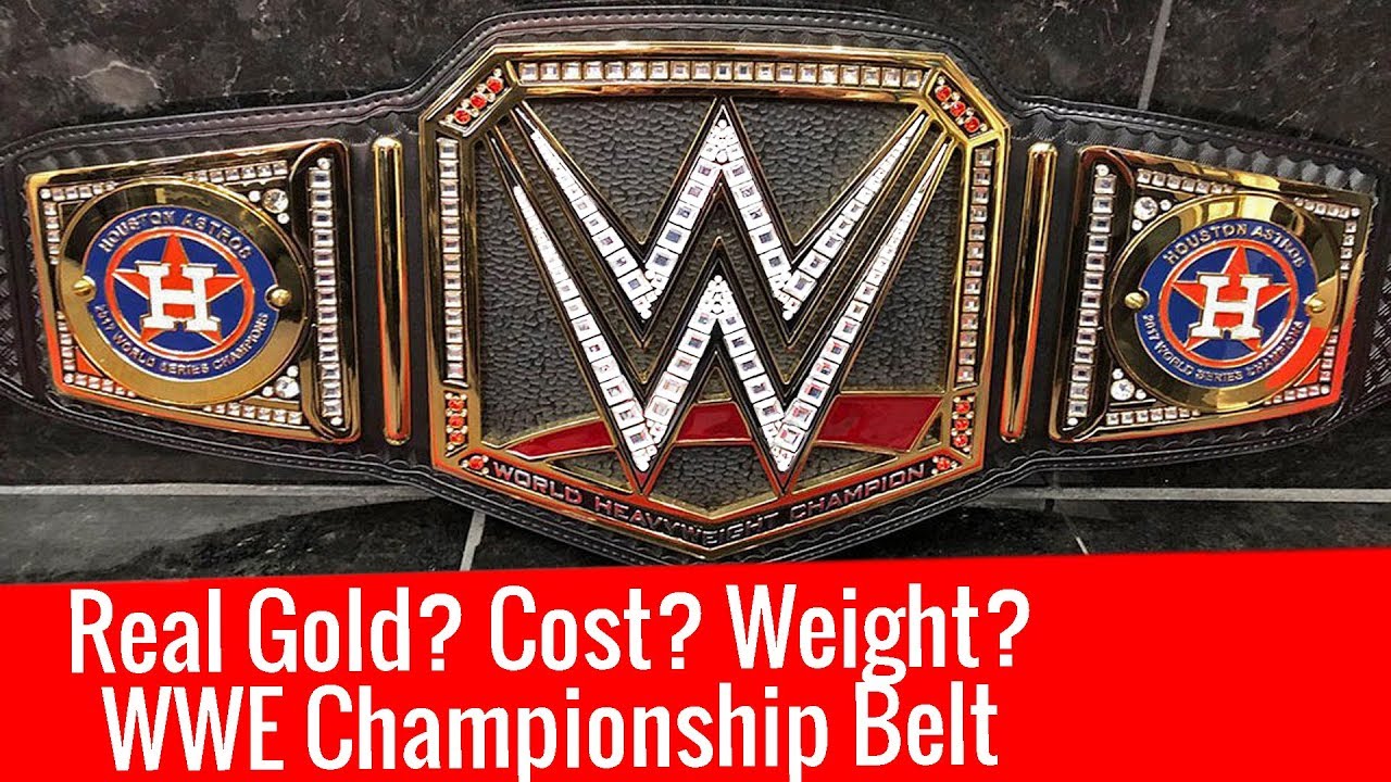 The Weight of the WWE Belt: How Much Does the WWE Belt Weigh?