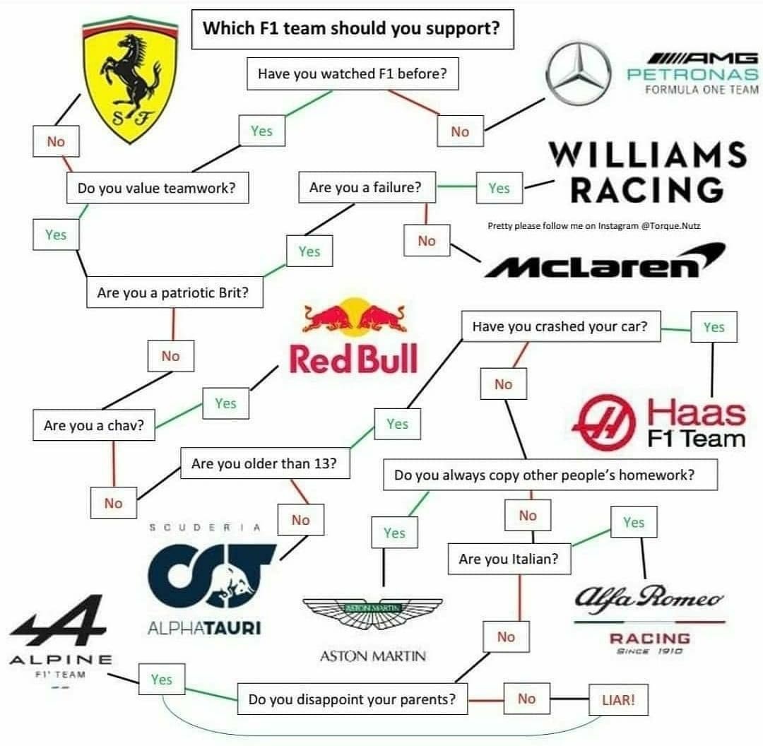 what f1 team should i support