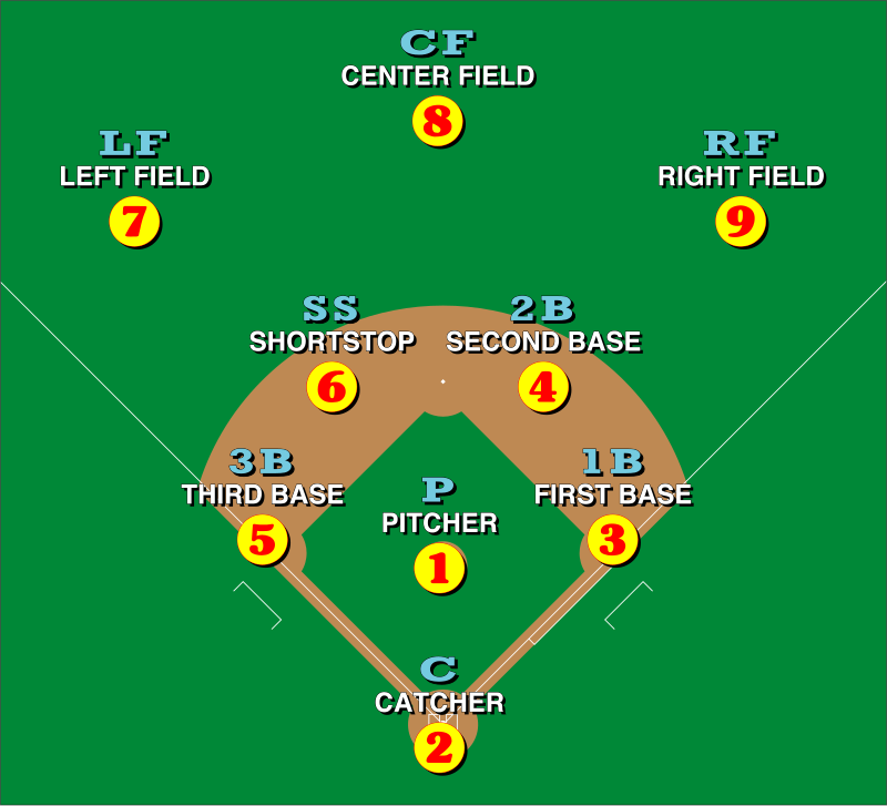 What are the position numbers in baseball? A guide for understanding baseball.