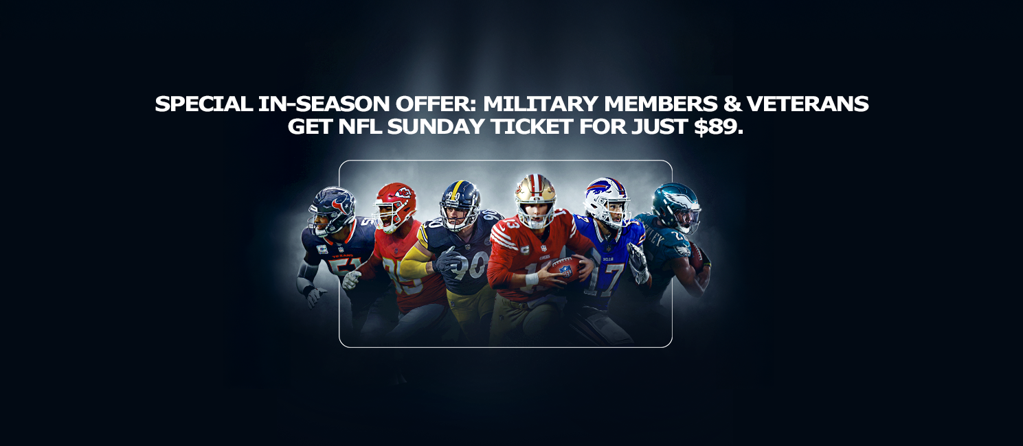 NFL Sunday Ticket Military Discount: How to Get Your Special Price
