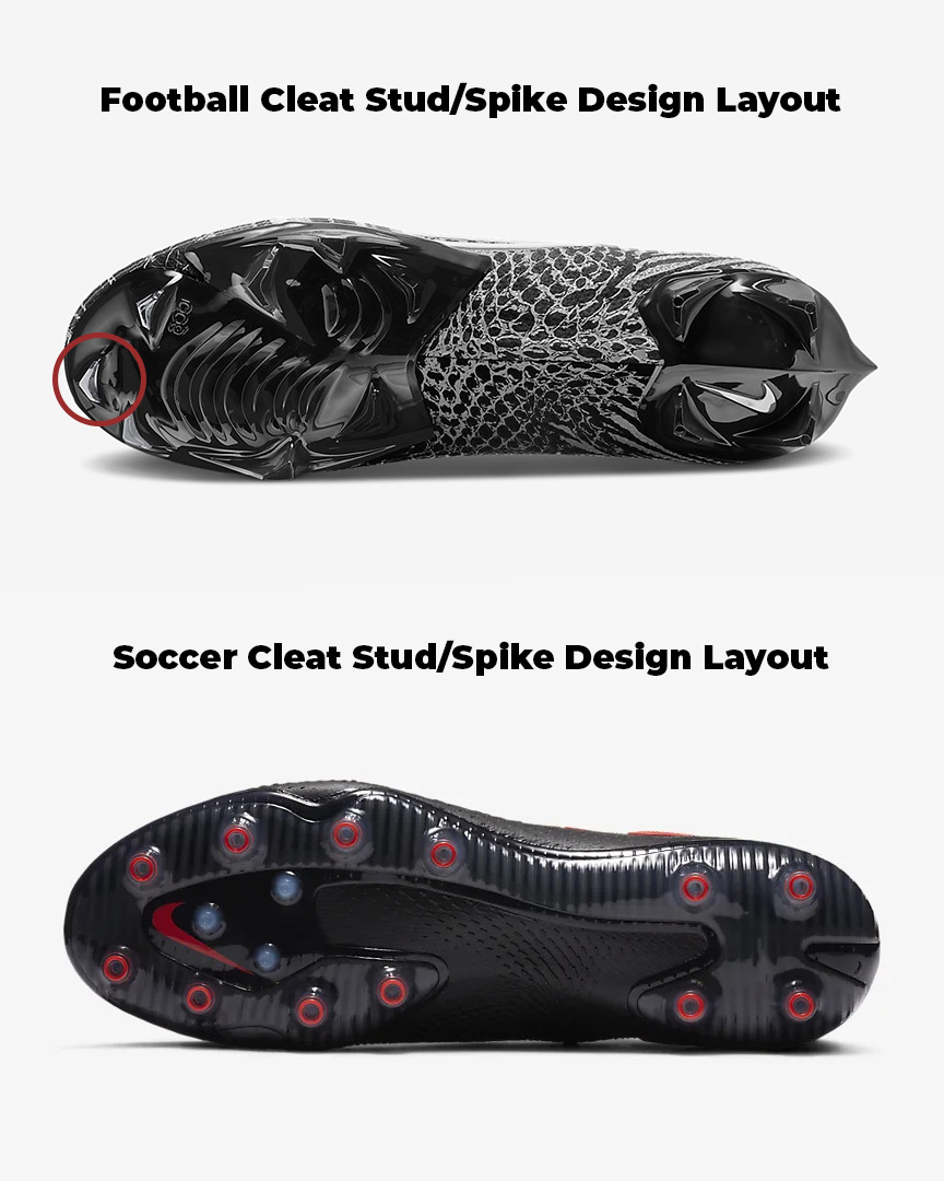 Soccer Cleats vs Football Cleats: Are They the Same?