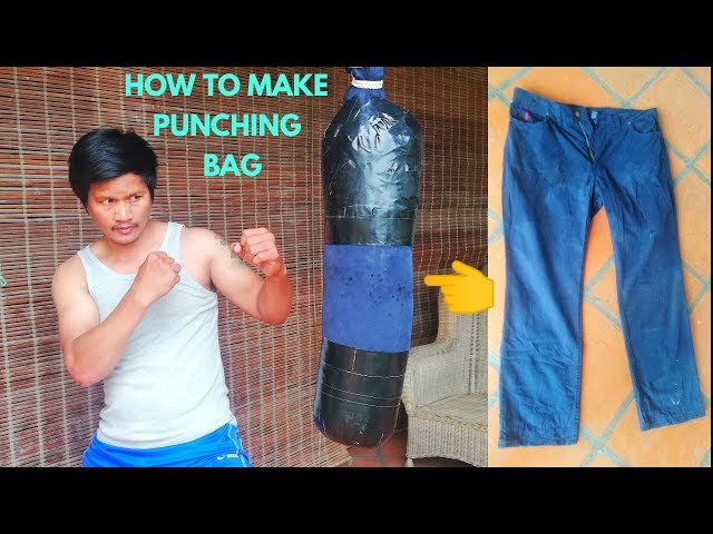 Need a Boxing Bag? Heres How to Make a Homemade Boxing Bag