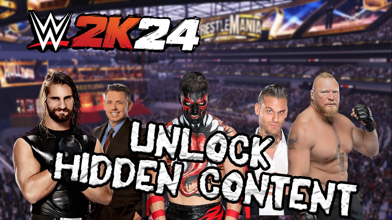 Get All Characters in WWE 2K24: Easy Unlock Methods!